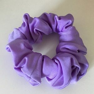 American Apparel Purple Scrunchie